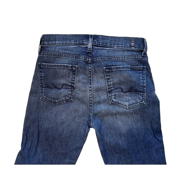 7 FOR ALL MANKIND Women's High Waisted‎ Roxanne Jeans Sz 26 medium wash - Picture 5 of 8